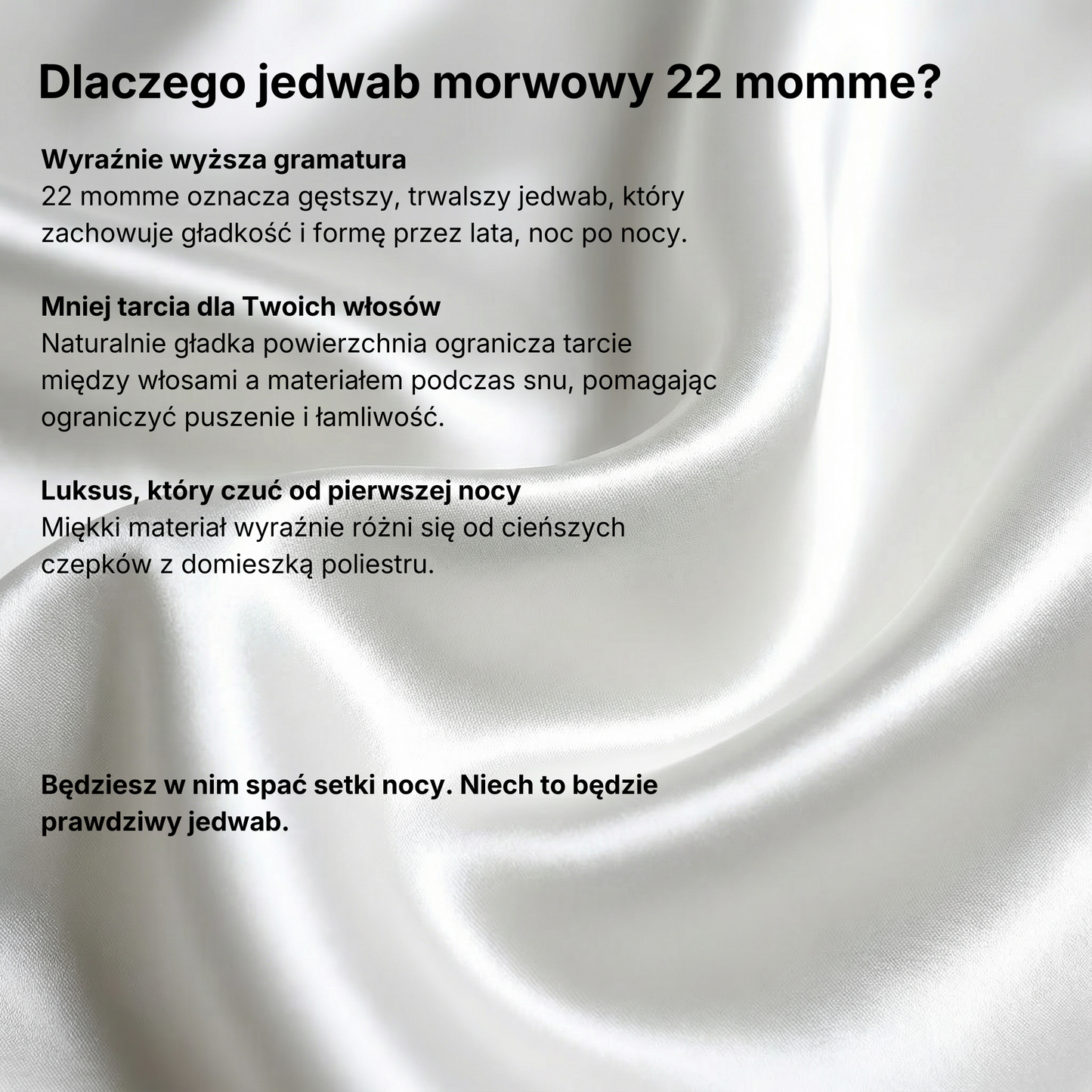 Jedwabny Czepek Piękna